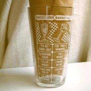 Federal Classic Cocktail Recipes Glass Mixology Tumbler Barware Mad Men